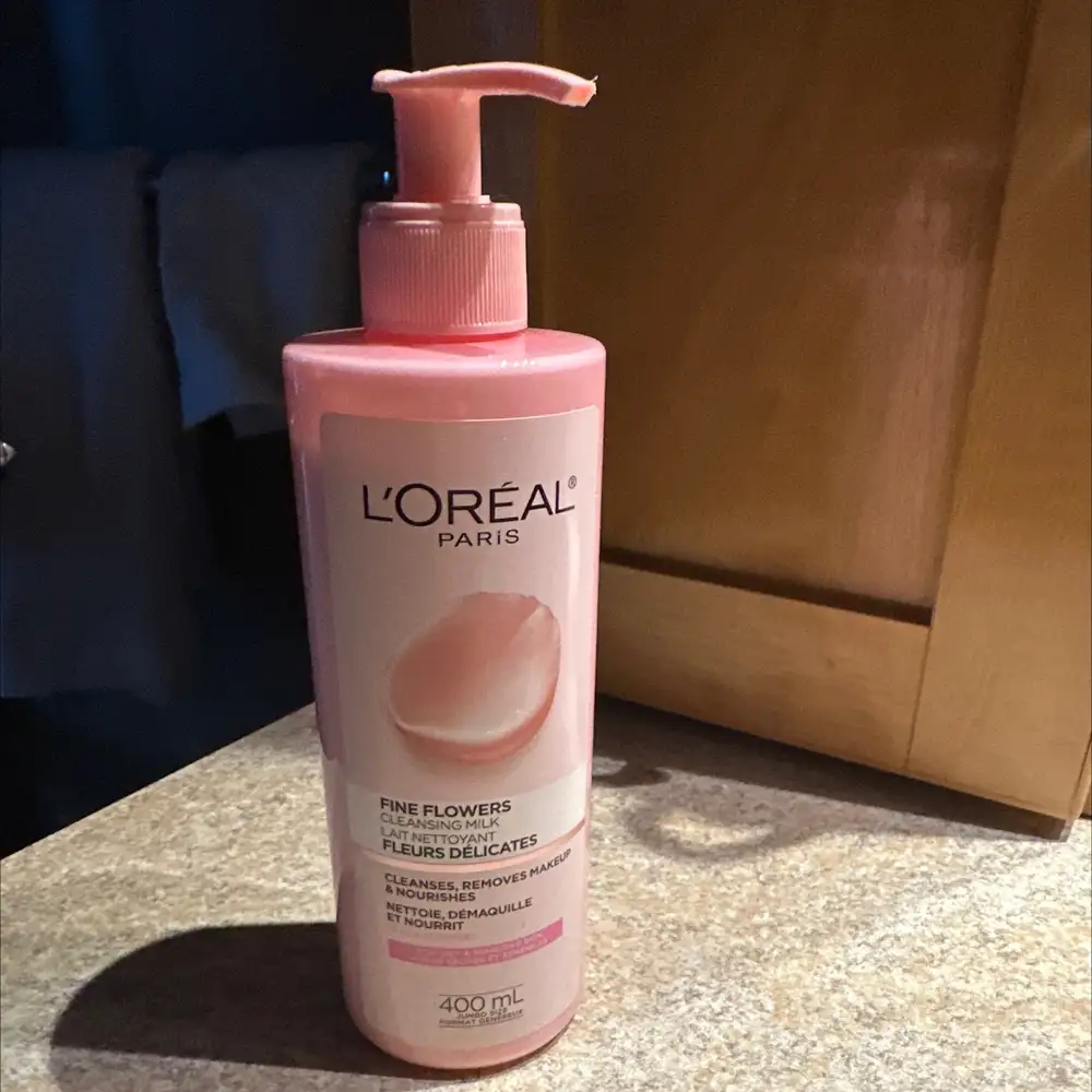 L'ORÉAL - Lait nettoyant fleurs délicates