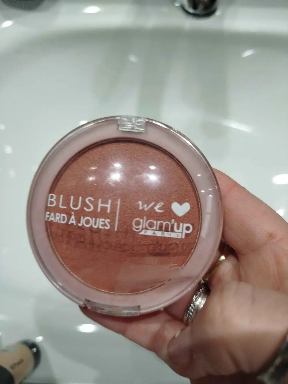 GLAM'UP - Fard à joues caramel