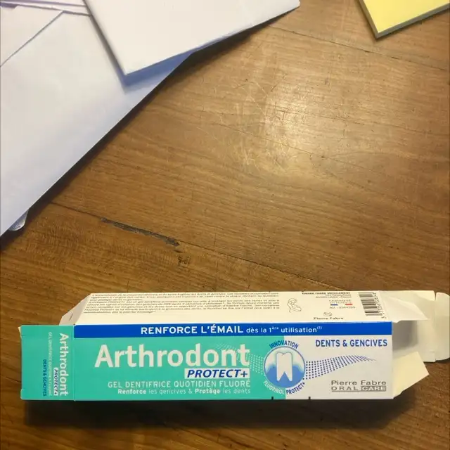 ARTHRODONT - Protect+ - Gel dentifrice quotidien fluoré