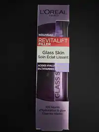 L'ORÉAL PARIS - Revitalift filler glass skin - Soin éclat lissant