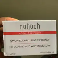 NOHOOH - Savon éclaircissant exfoliant