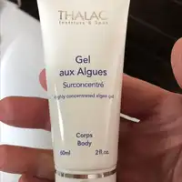 THALAC - Gel aux algues surconcentré corps