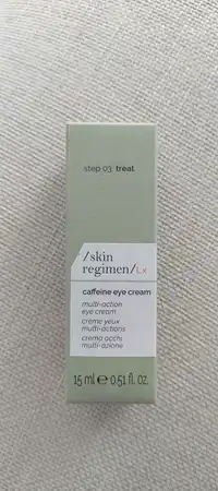 SKIN REGIMEN LX - Caffeine eye cream step 03 treat