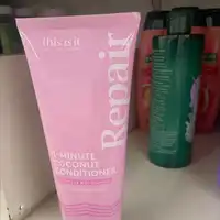 THIS IS IT - Repair - 1-Minute coconut conditioner