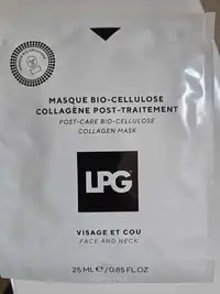 LPG - Masque bio-cellulose collagene post- traitement