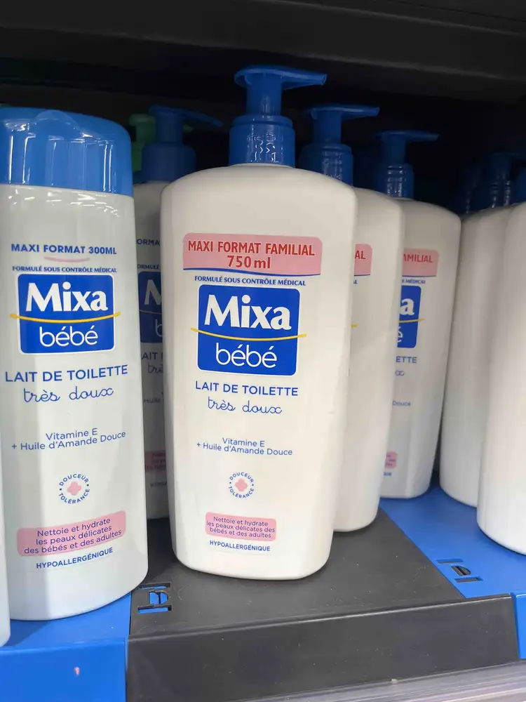 MIXA - Bébé - Lait de toilette très doux