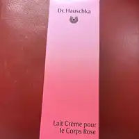 DR. HAUSCHKA - Lait crème pour le corps rose