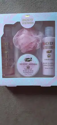 GLOSS - Body luxurious shower gel, body lotion & body scrub