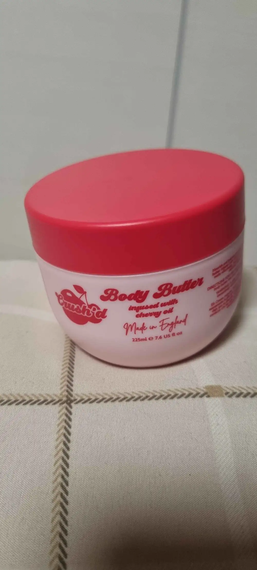 CRUSH’D - Body butter infused with cherry oil