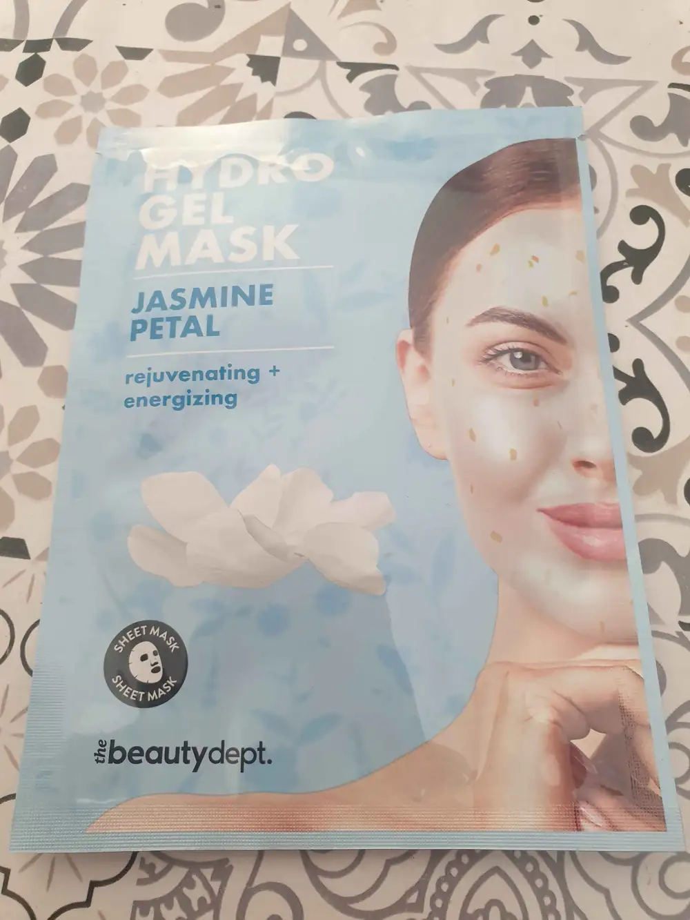 THE BEAUTY DEPT - Hydrogel mask jasmine petal