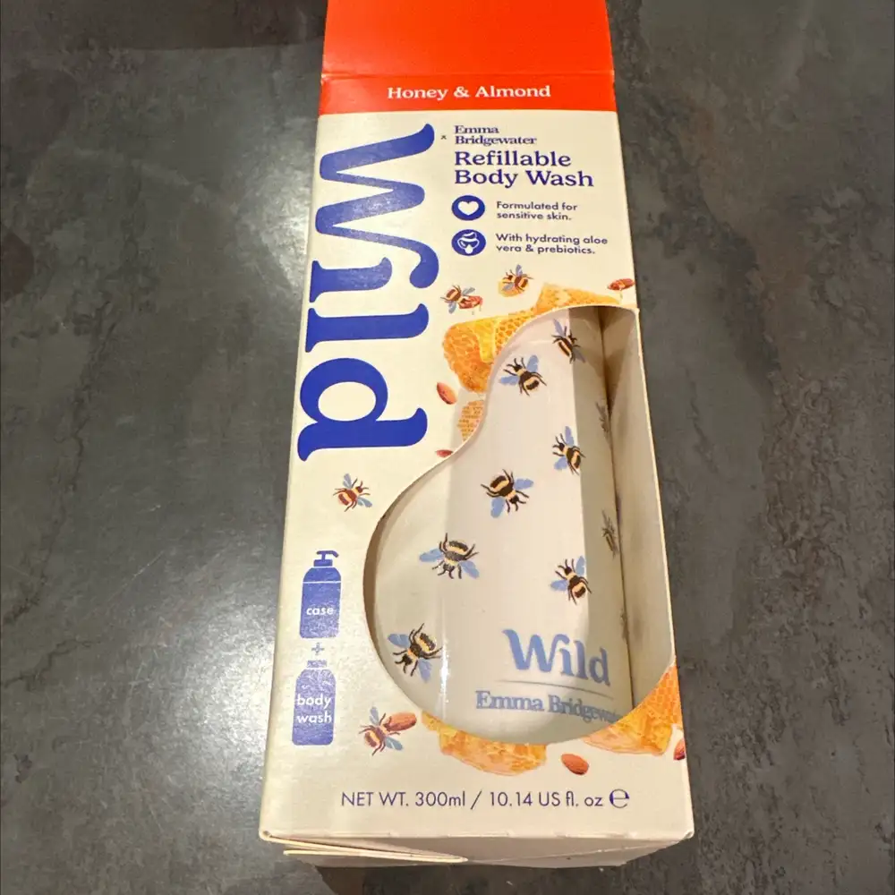 WILD - Honey & almond - Refillable body wash