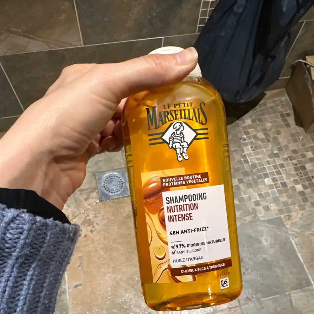 LE PETIT MARSEILLAIS - Huile d'argan - Shampooing nutrition intense