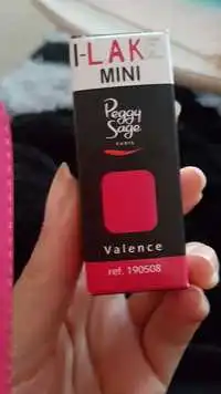 PEGGY SAGE PARIS - Valence - Gel polish i-lak mini