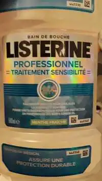 LISTERINE - Bain de bouche à la menthe fraîche