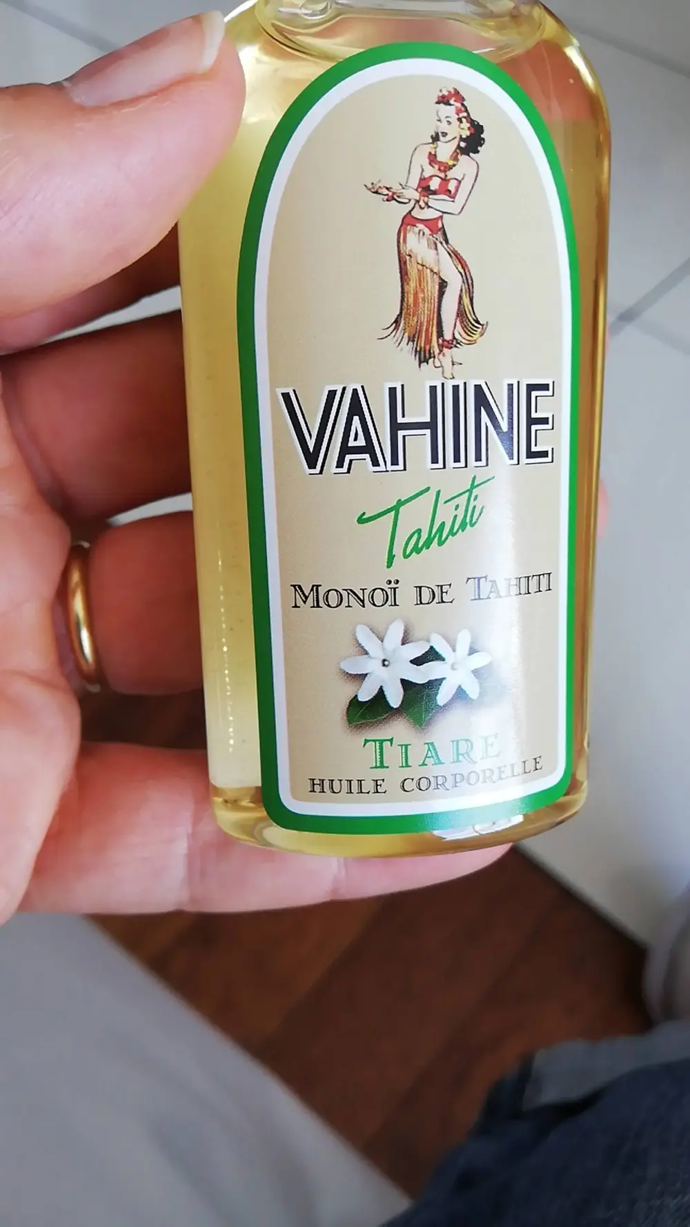 VAHINE - Monoï de Tahiti tiaré - Huile corporelle