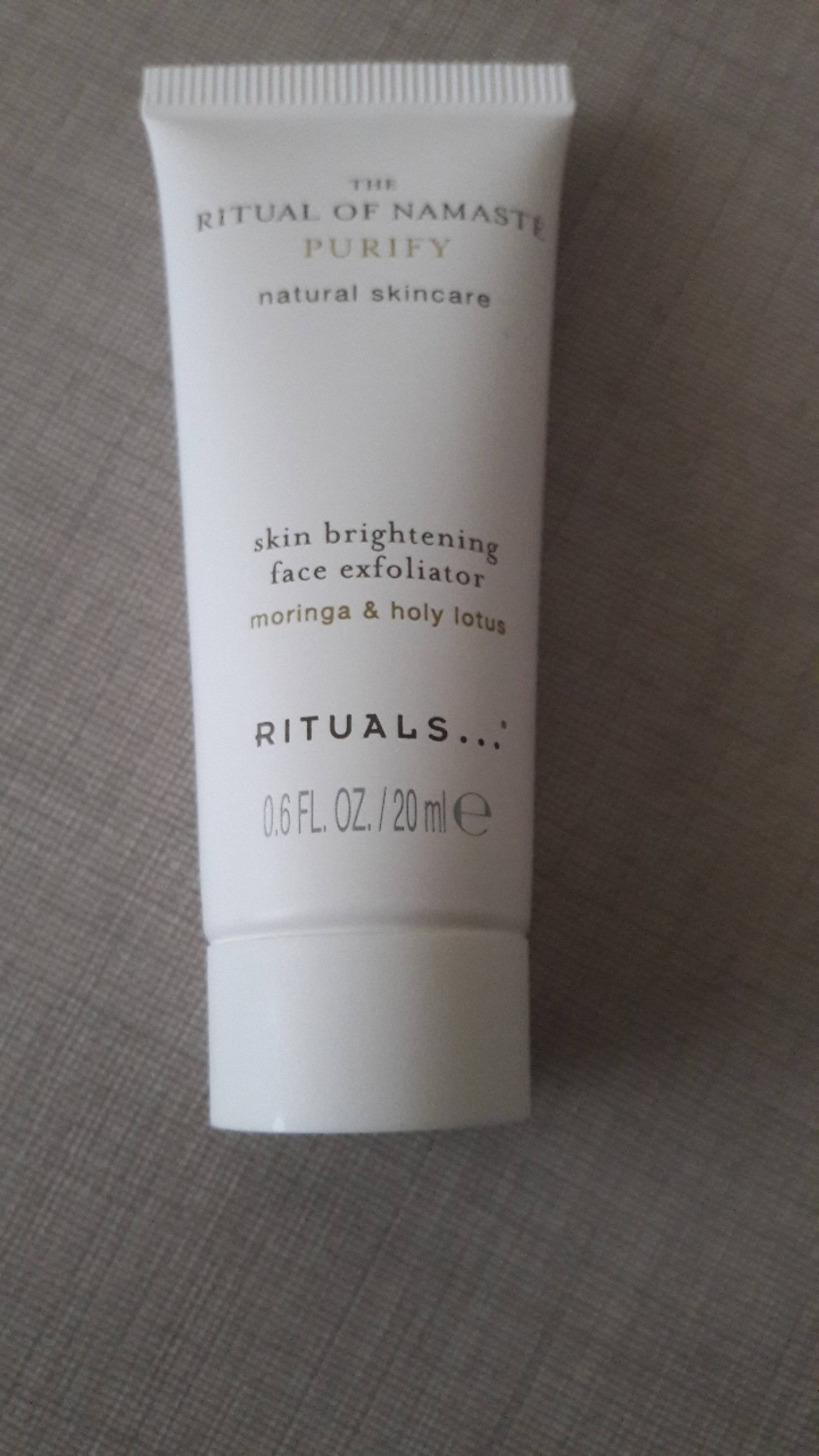 RITUALS - The ritual of namasté - Skin brightening face exfoliator