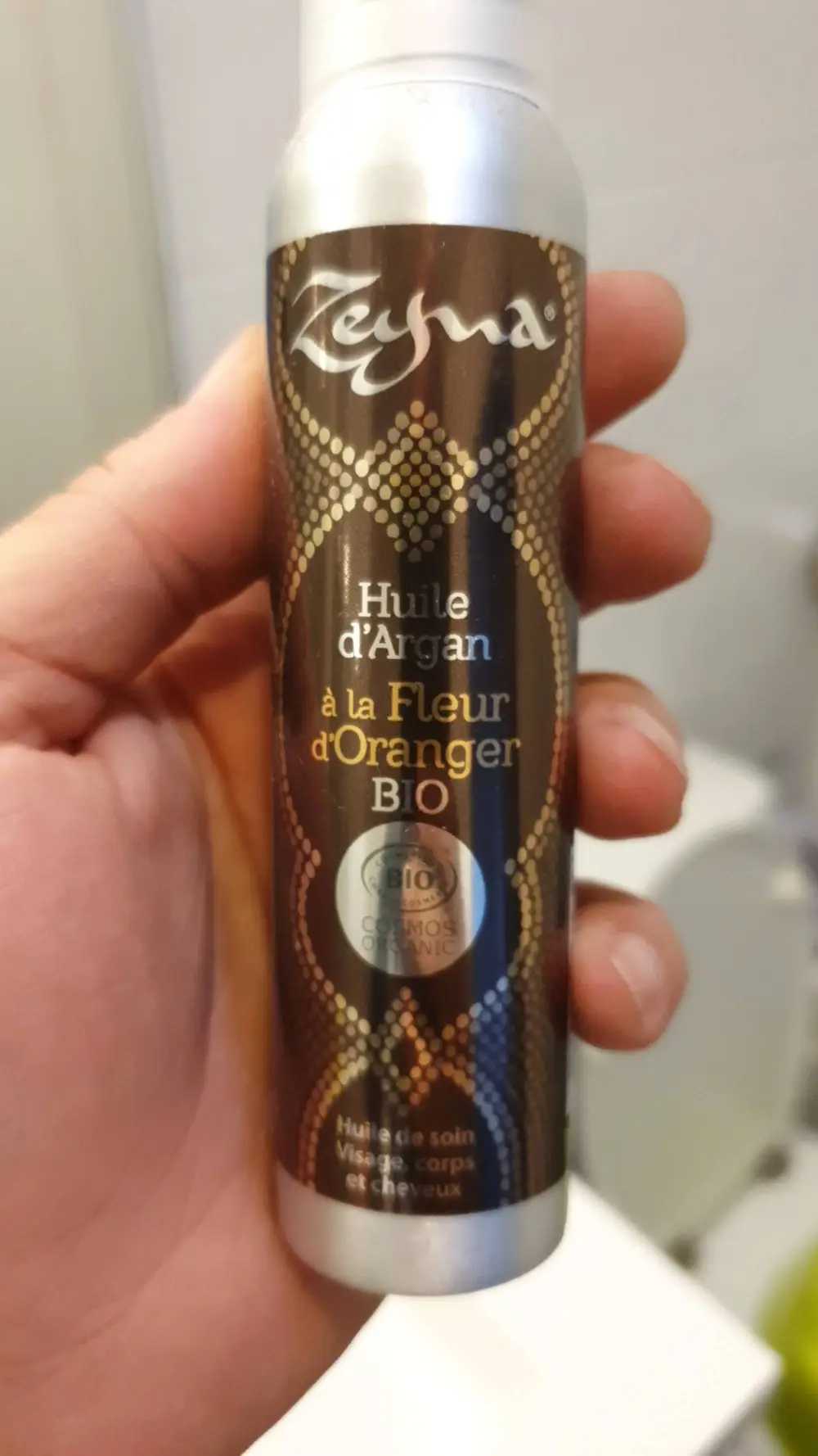 ZEYNA - Huile d'argan à la fleur d'oranger bio