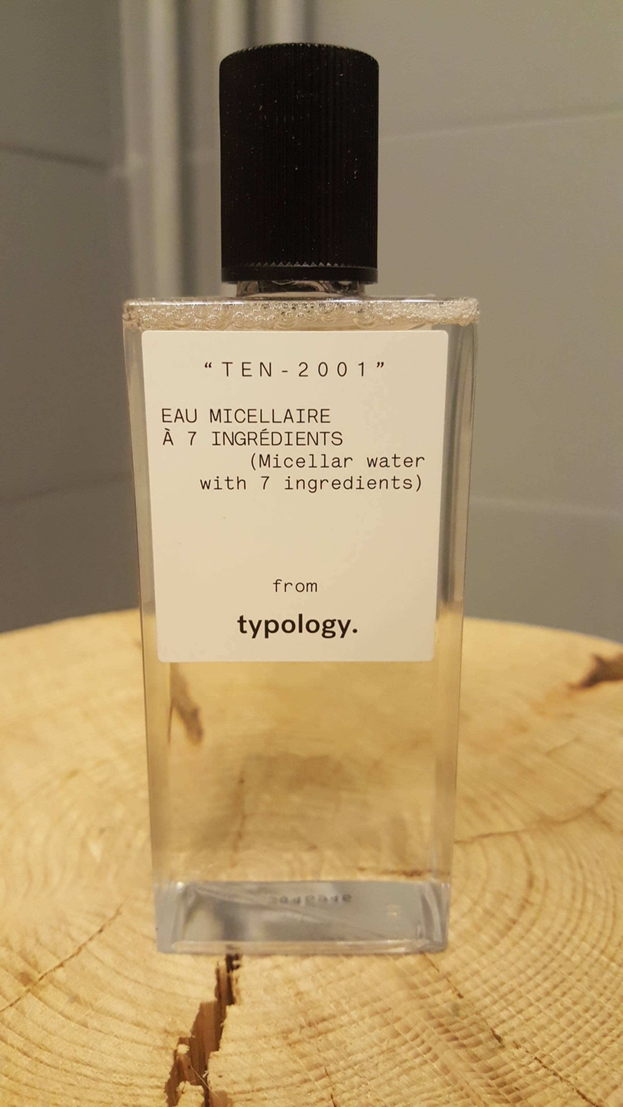 TYPOLOGY - Ten-2001 - Eau micellaire à 7 ingrédients