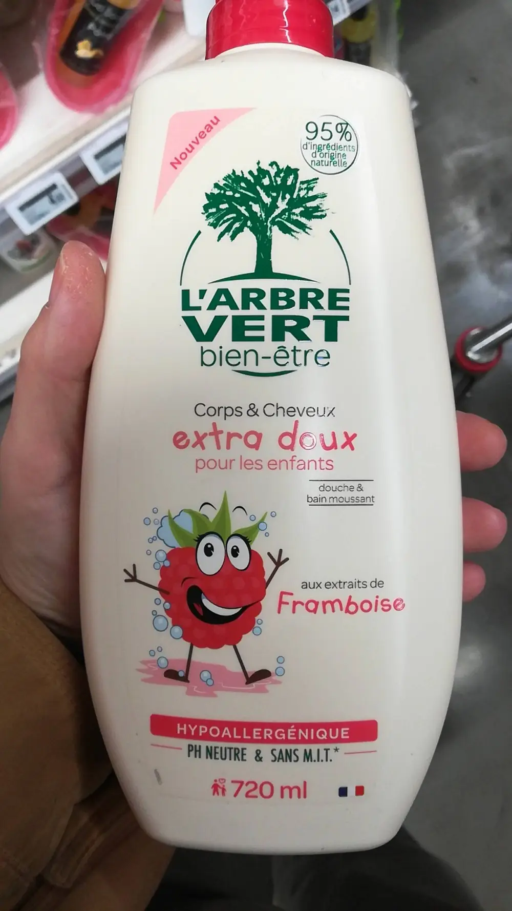 L'ARBRE VERT - Douche & bain moussant extra doux pour les enfants