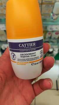 CATTIER - Fraîcheur agrume - Déodorant bergamote-orange