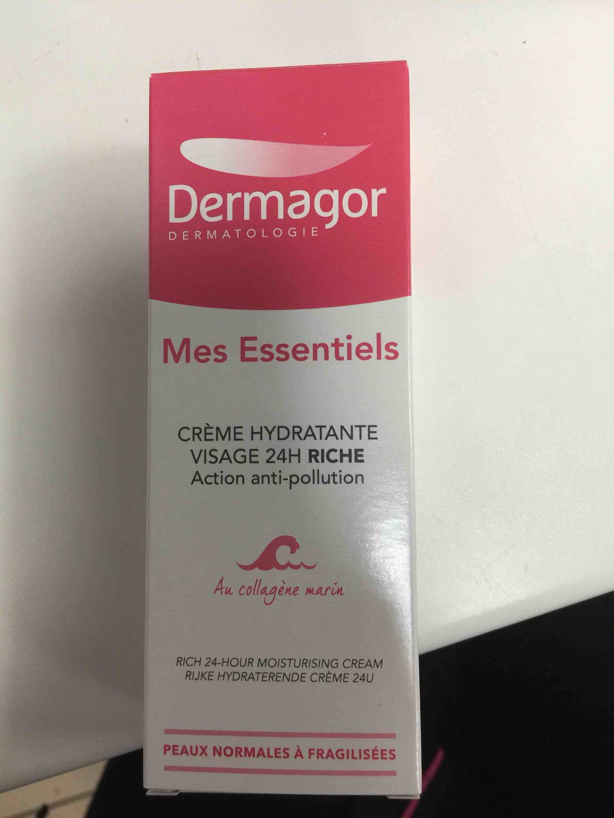 DERMAGOR - Mes essentiels - Crème hydratante au collagène marin