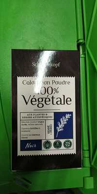 SCHWARZKOPF - Coloration poudre 100% végétale noir