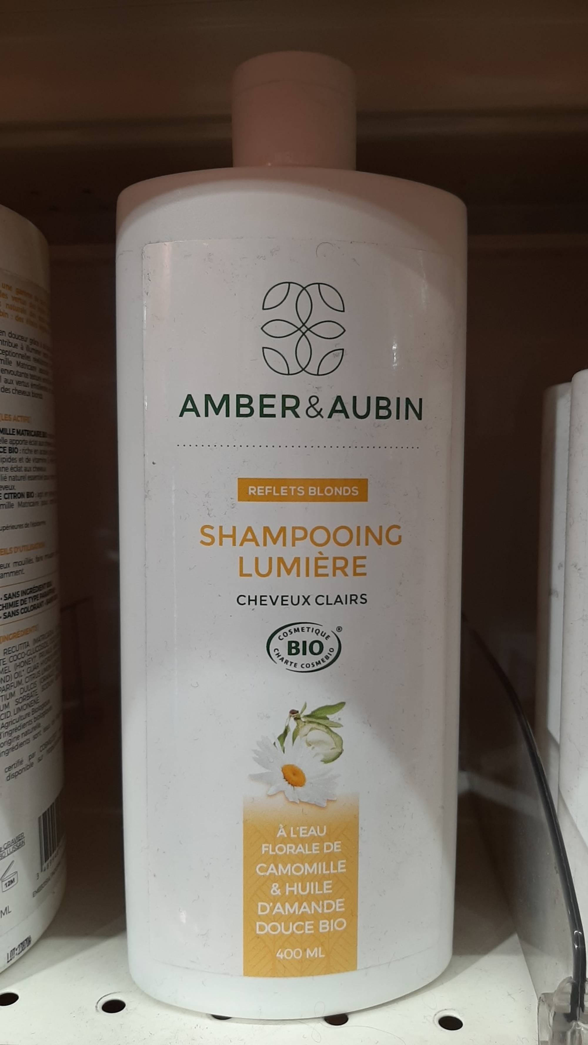 AMBER & AUBIN - Reflets blonds - Shampooing lumière