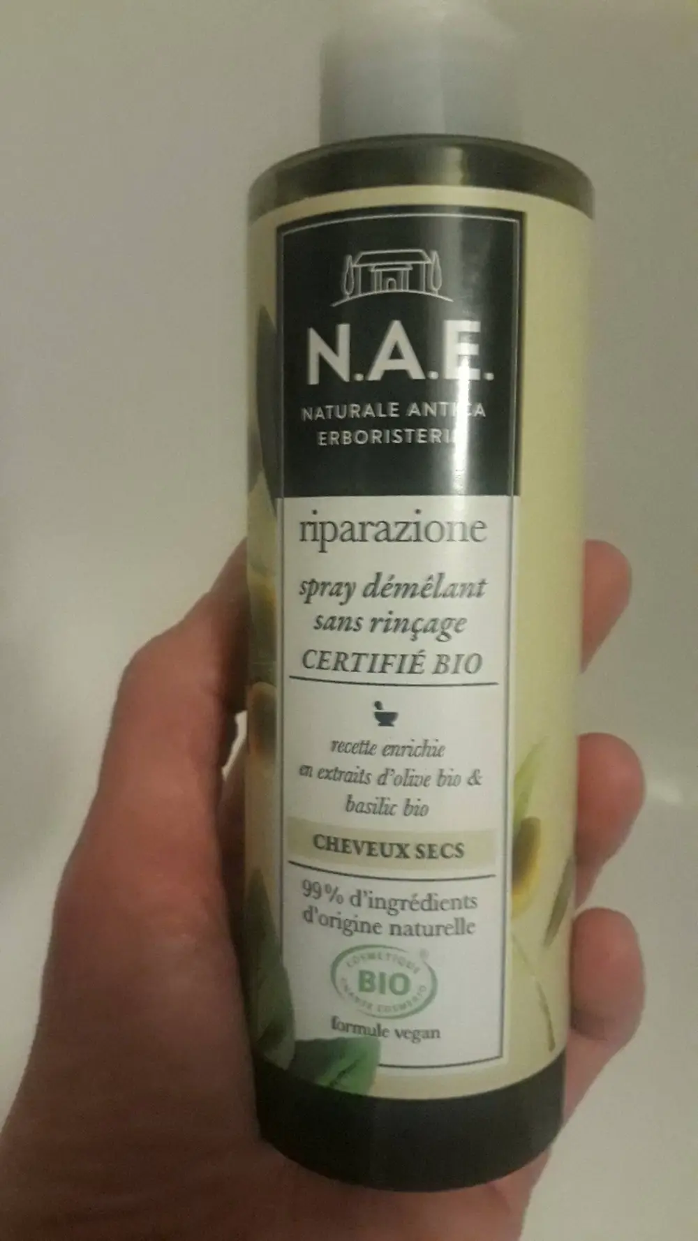 N.A.E. - Riparazione - Spray démêlant sans rinçage