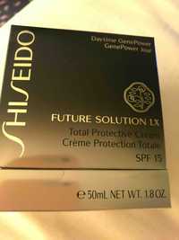 SHISEIDO - Future solution LX - Crème protection totale spf 15
