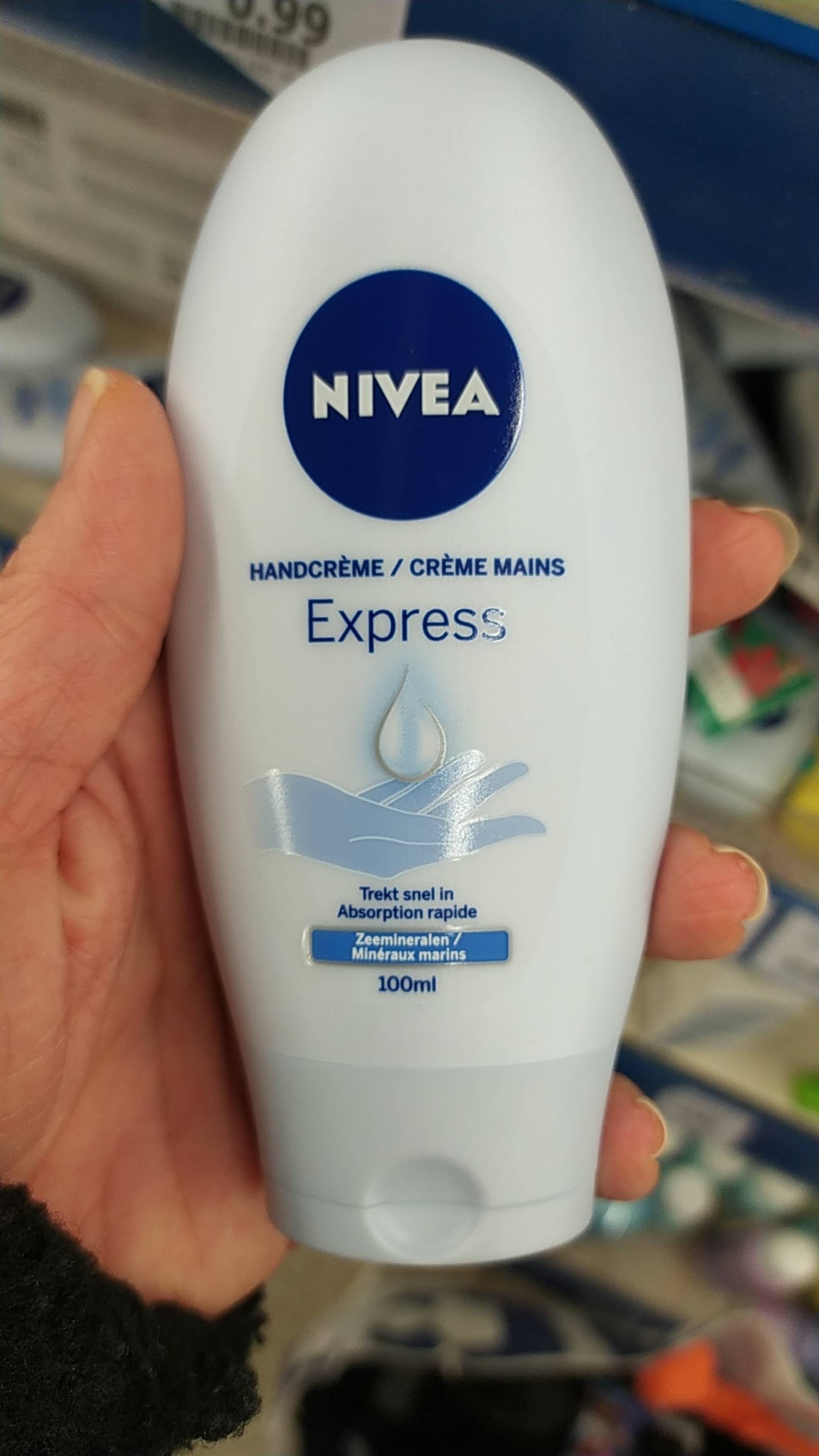 NIVEA - Express - Crème mains 