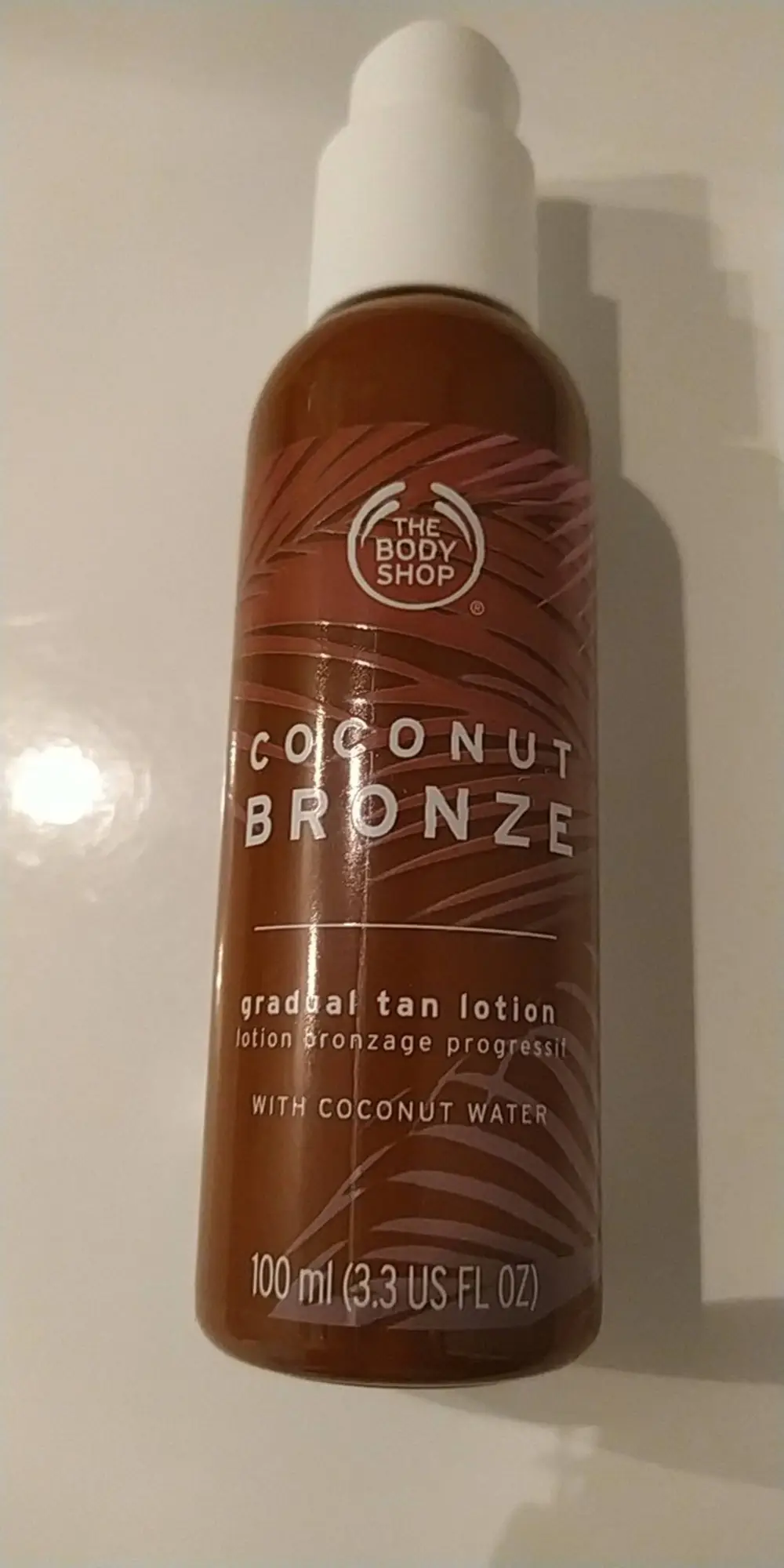 THE BODY SHOP - Coconut bronze - Lotion bronzage progressif