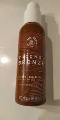 THE BODY SHOP - Coconut bronze - Lotion bronzage progressif