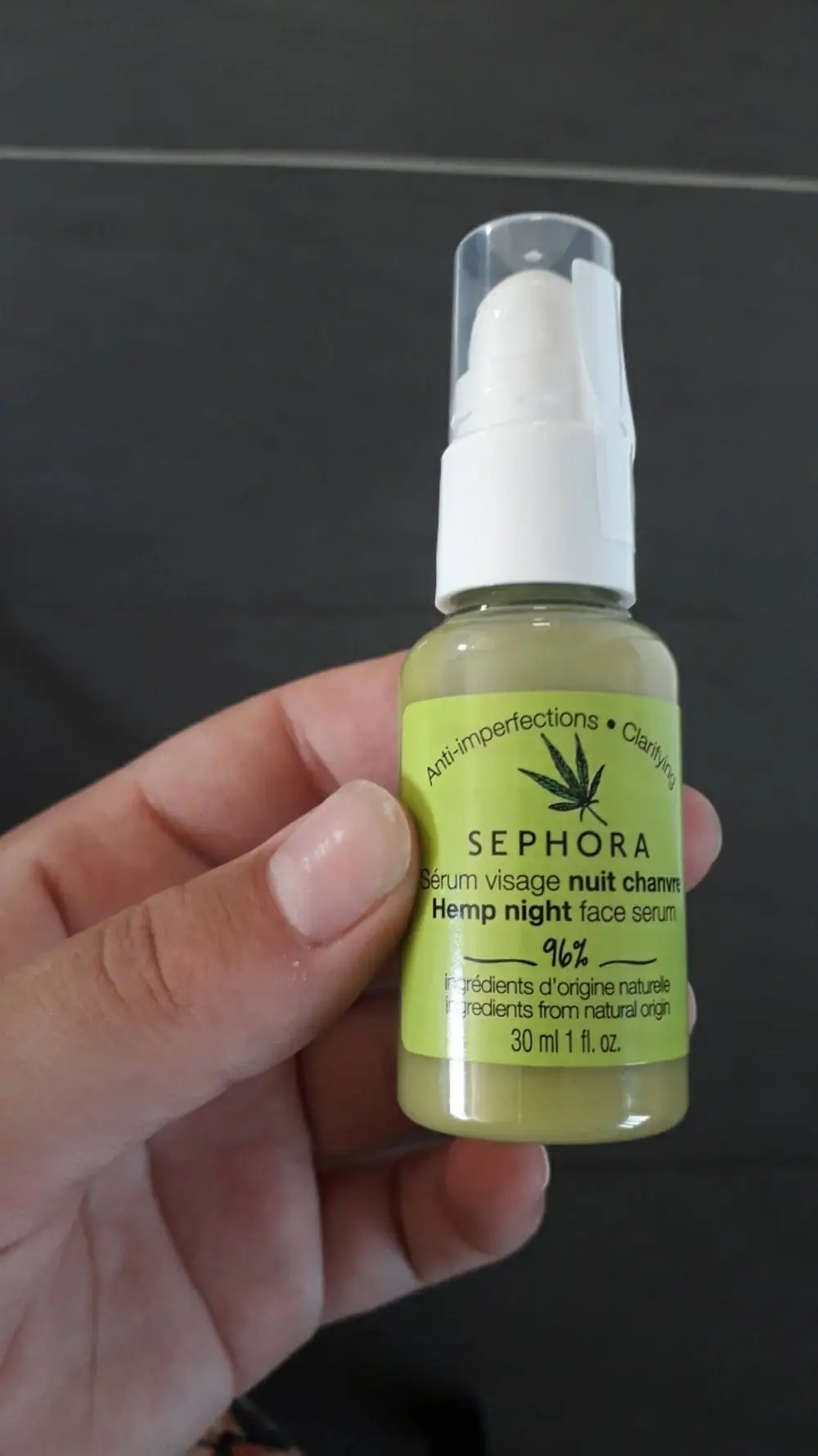 SEPHORA - Sérum visage nuit Chanvre