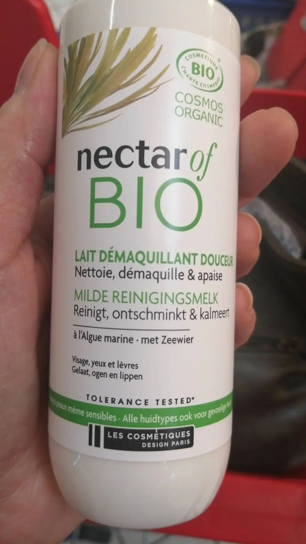 LES COSMÉTIQUES DESIGN PARIS - Nectar of bio - Lait démaquillant douceur