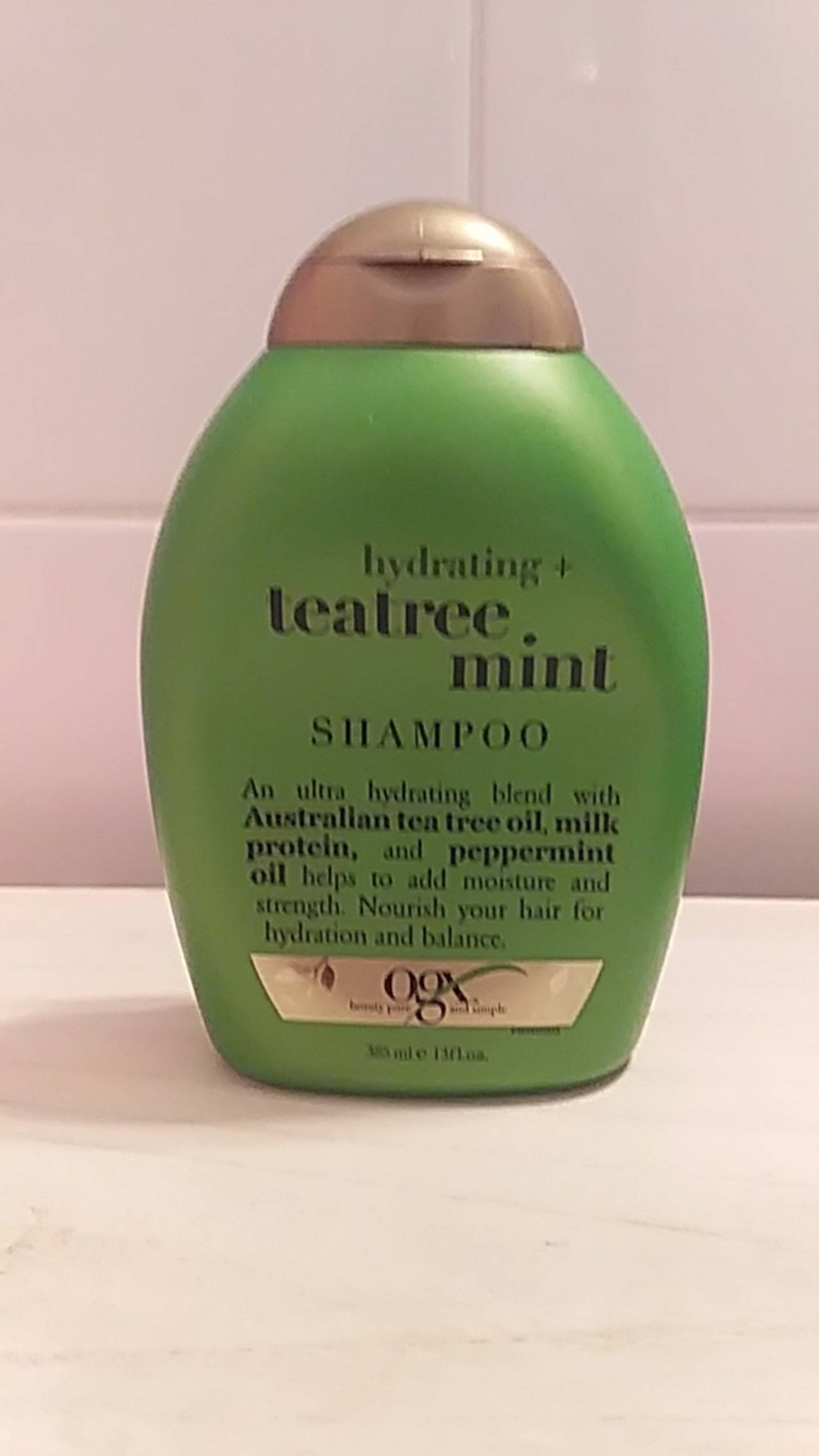 OGX - Hydrating + teatree mint - Shampoo
