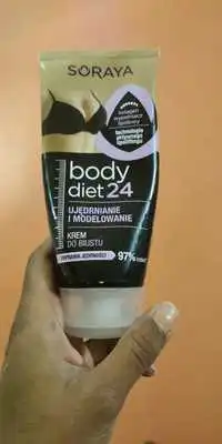 SORAYA - Body diet 24 - Krem do biustu ujedrnianie i modelowanie