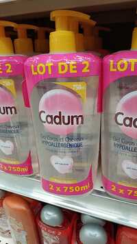 CADUM - Miel d'acacia - Gel corps et cheveux hypoallergénique