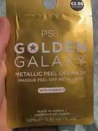 PRIMARK - Golden galaxy - Masque peel-off métallique