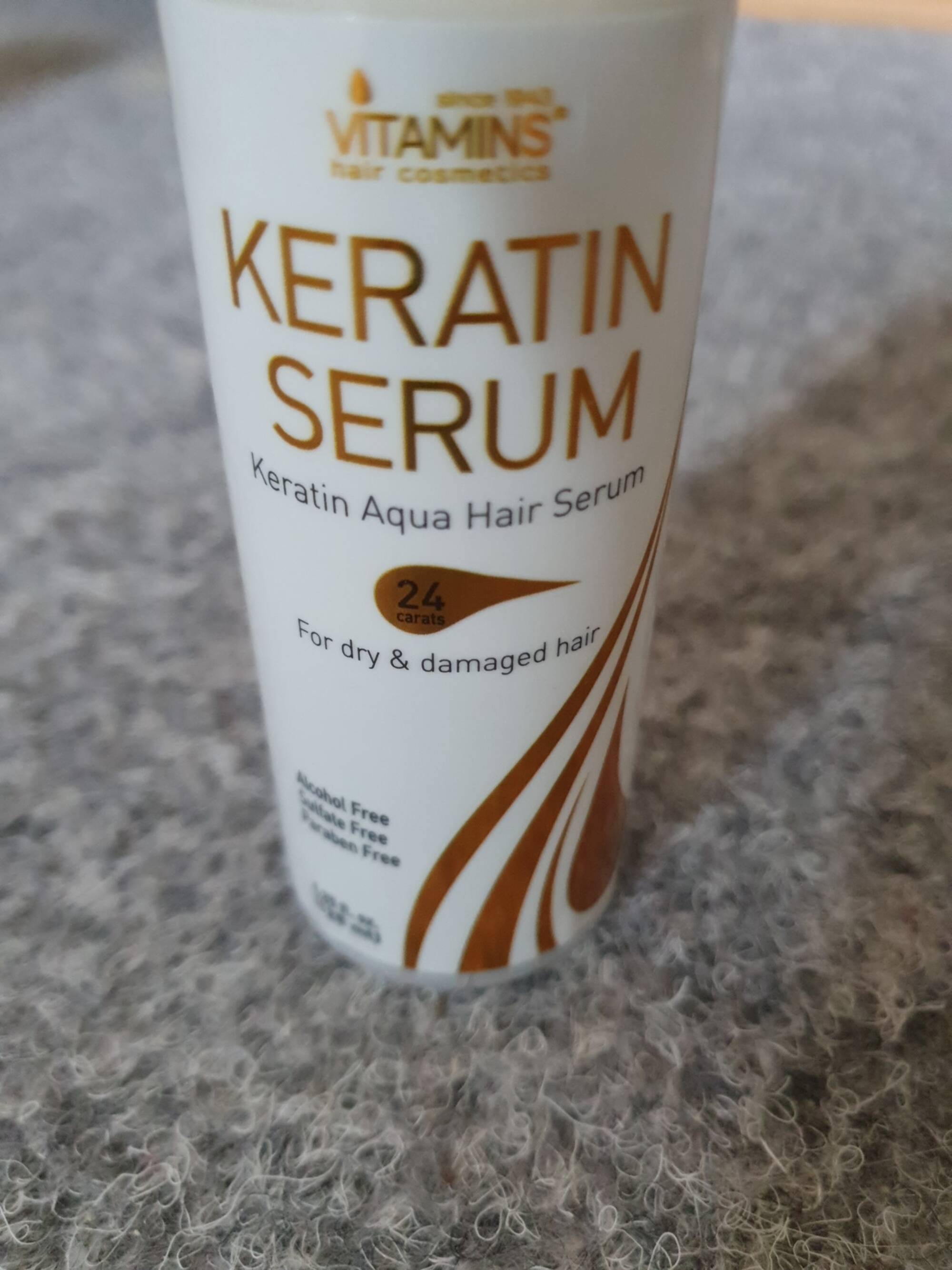 VITAMINS HAIR COSMETICS - Keratin serum 