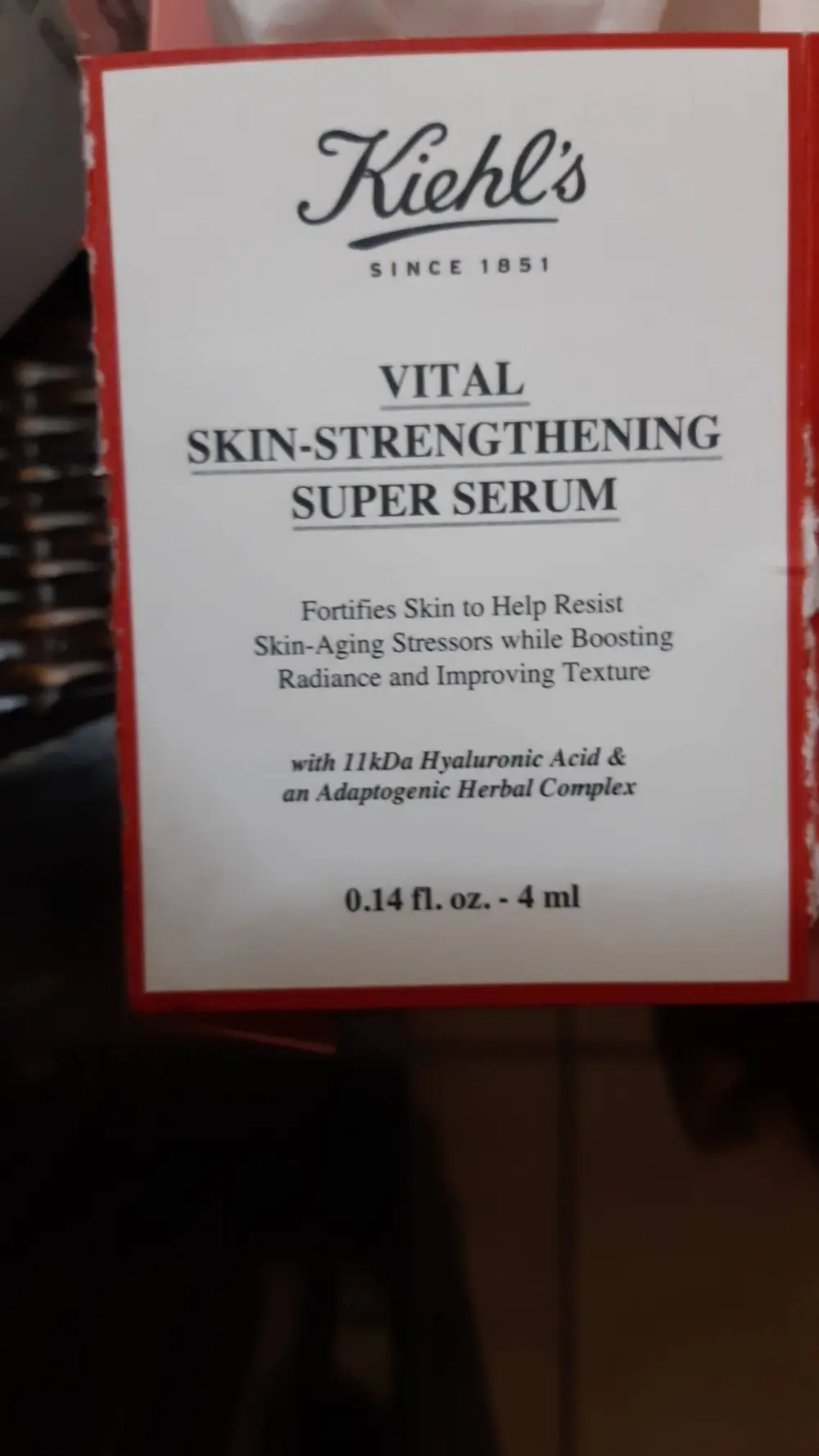 KIEHL'S - Vital skin-strengthening super serum 