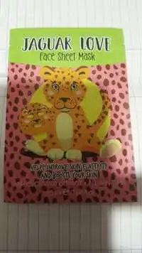 MAXBRANDS - Jaguar love - Face sheet mask