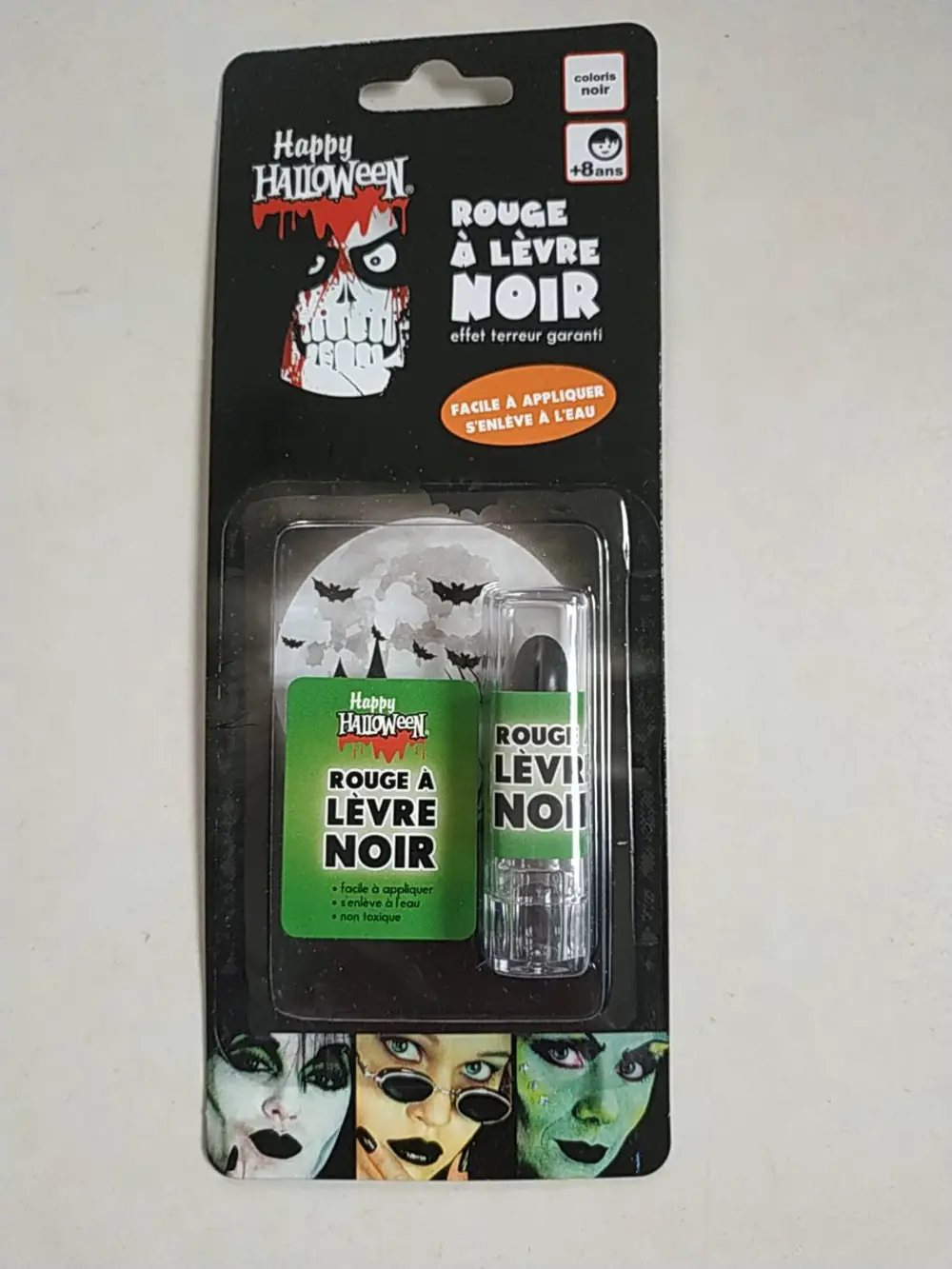 HAPPY HALLOWEEN - Rouge à lèvre noir 