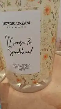 NORDIC DREAM - Mimosa & Sandalwood - Mild hand soap