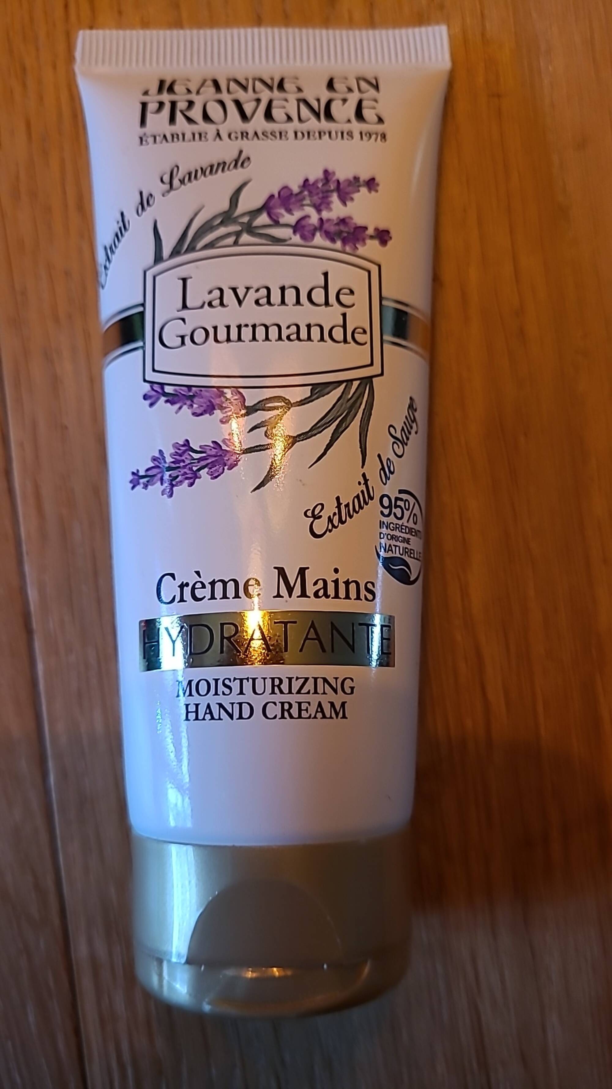 JEANNE EN PROVENCE - Lavande gourmande - Crème mains hydratante