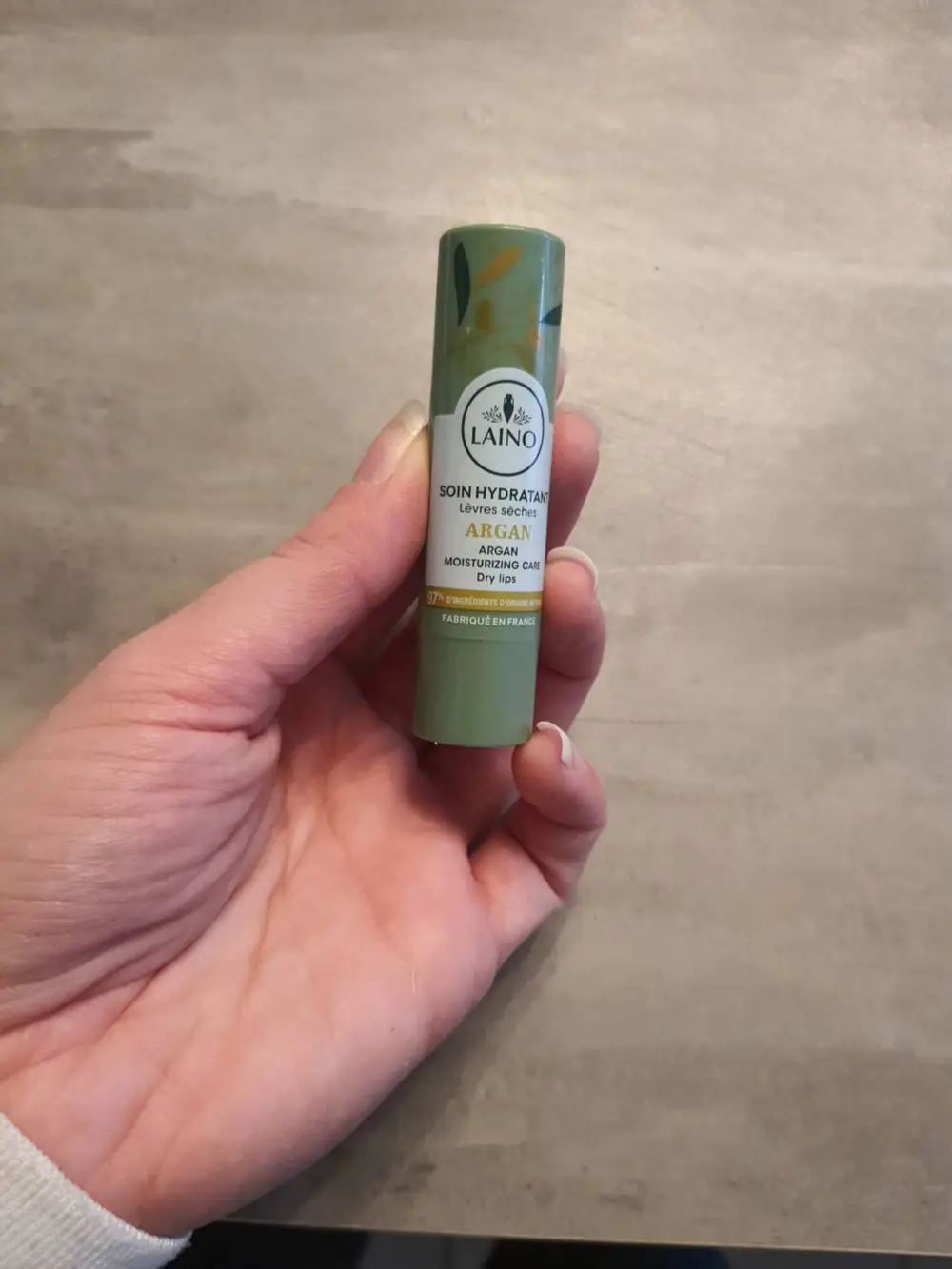 LAINO - Argan - Soin hydratant lèvres sèches 