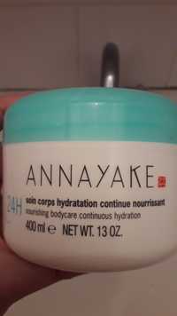 ANNAYAKE - Soin corps hydratation continue nourrissant