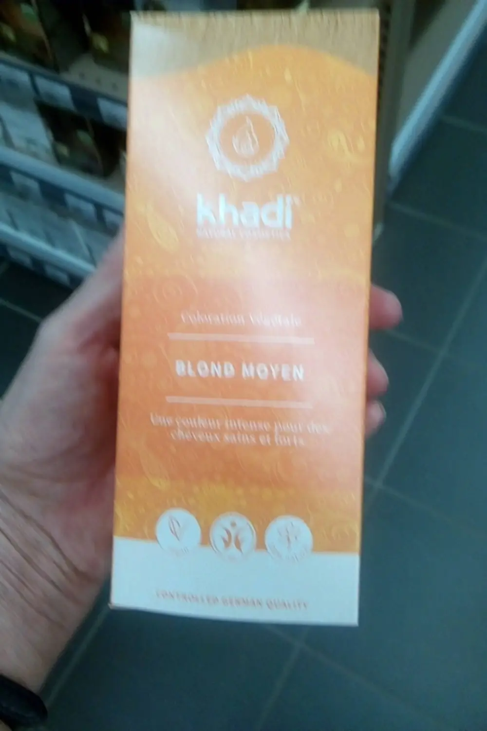 KHADI - Blond moyen - Coloration végétale