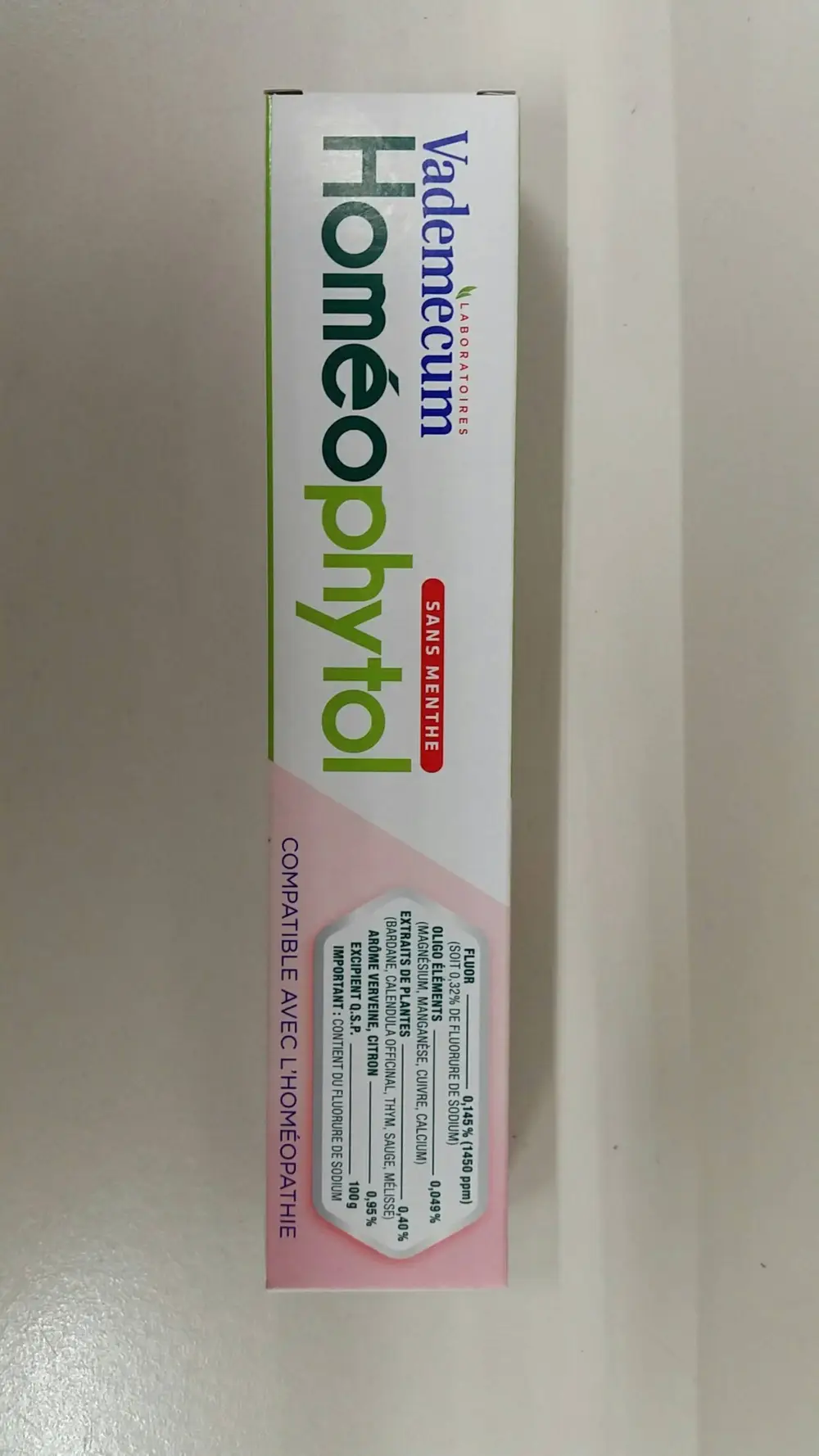 VADEMECUM - Homéophytol - Dentifrice