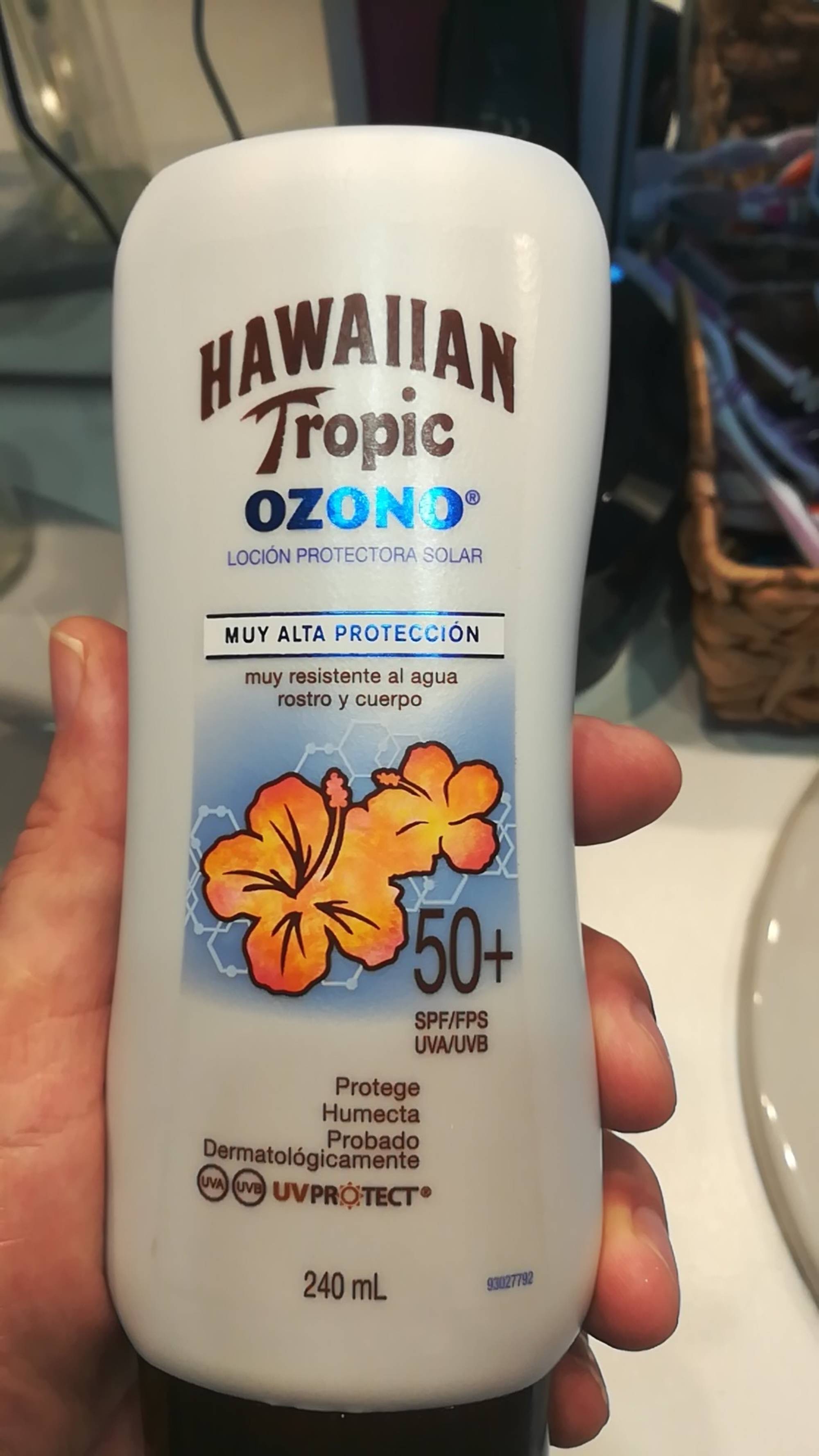 HAWAIIAN TROPIC - Ozono - Loción protectora solar SPF 50+