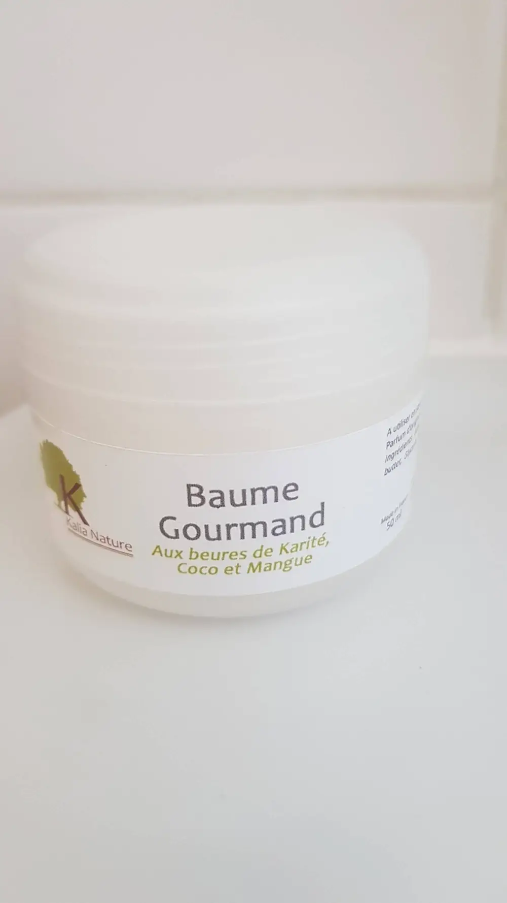 KALIA NATURE - Baume gourmand